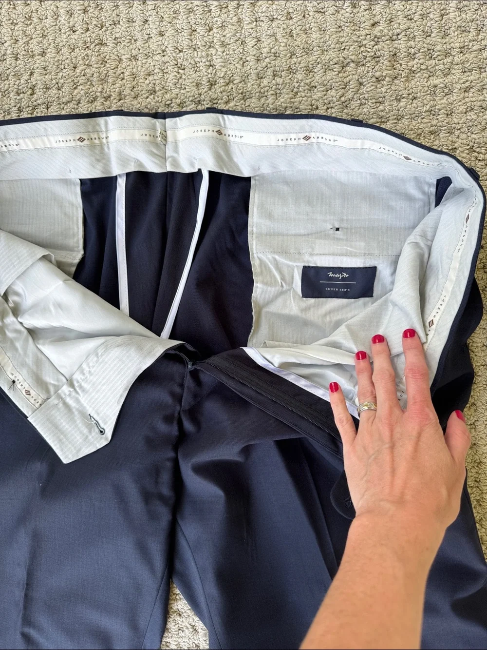 Joseph Abboud refined navy